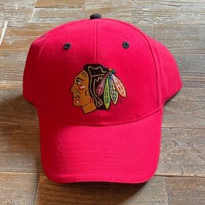 Chicago Blackhawks NHL Cotton Embroidered Cap🖤